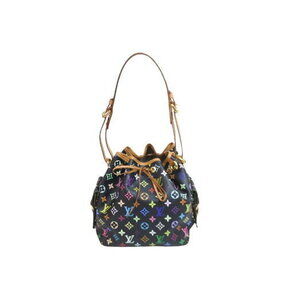 Louis Vuitton Multicolore Multicolor Shoulder Bag by Takashi Murakami Black